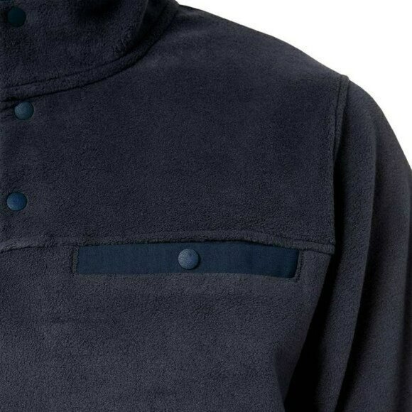 NWT 32 Degrees Men’s Casual Pullover Top Quarter Snap Soft Fleece Sweatshirt - Picture 3 of 5